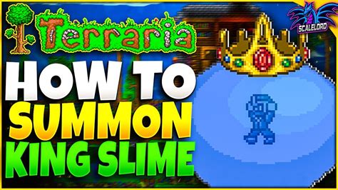 Consumed upon placing it on any Giant Slime summoning rune. . How to summon king slime